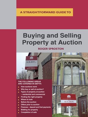 cover image of Buying and Selling Property at Auction